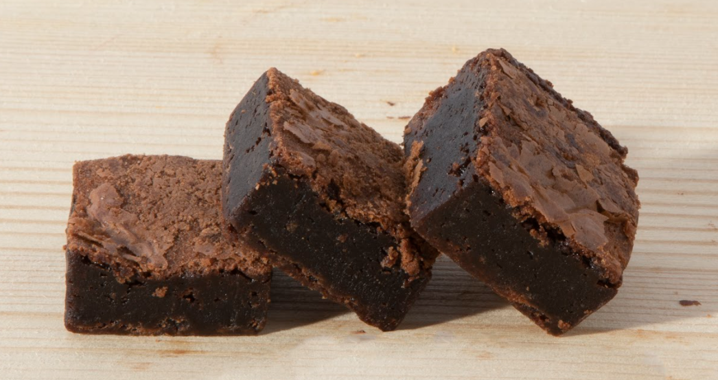 Dark Chocolate Fudgy Brownies